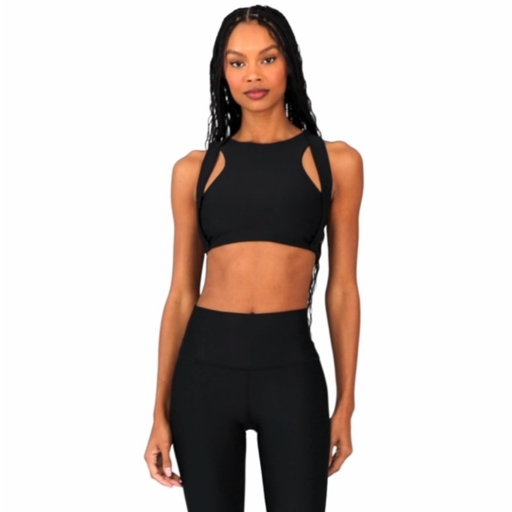 Alo Airlift All Access Bra, Black, Small, NWT